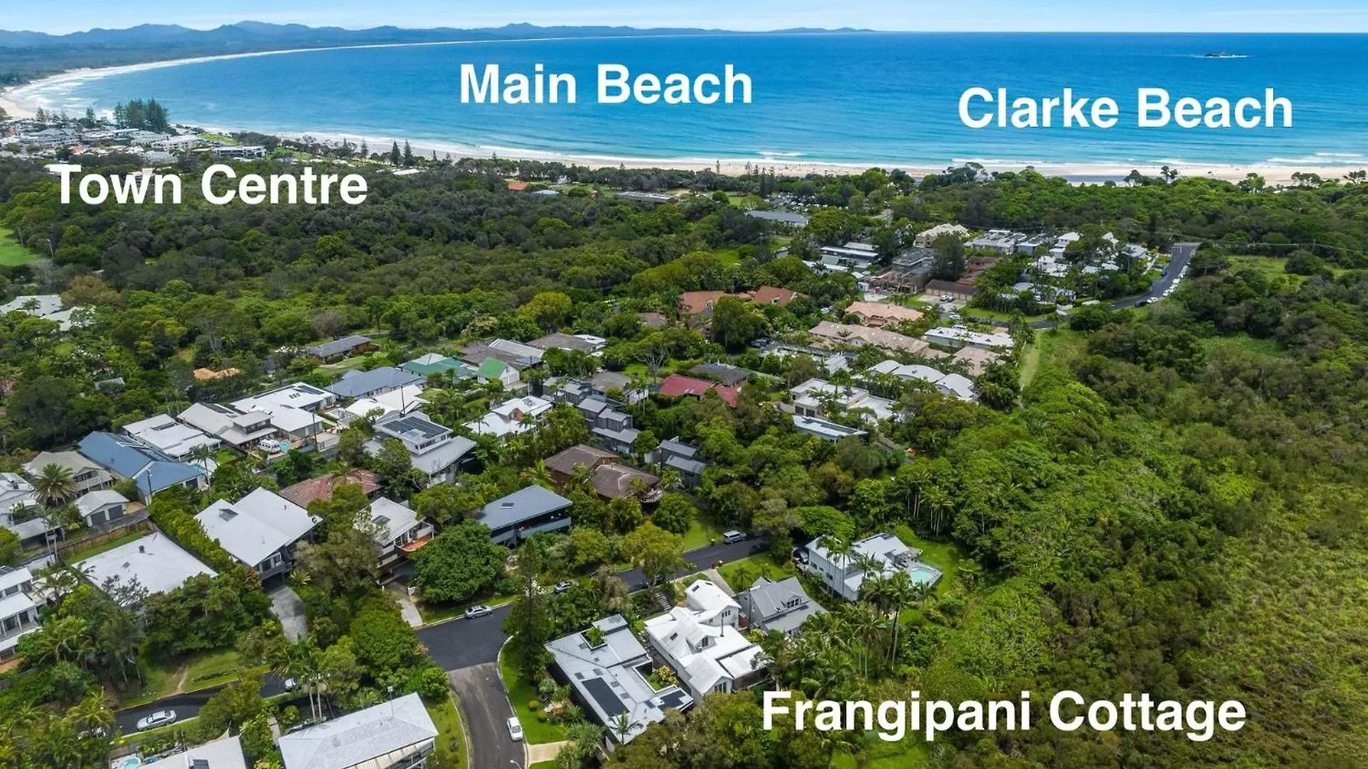 ביירון ביי Frangipani Cottage 0*, ביירון ביי